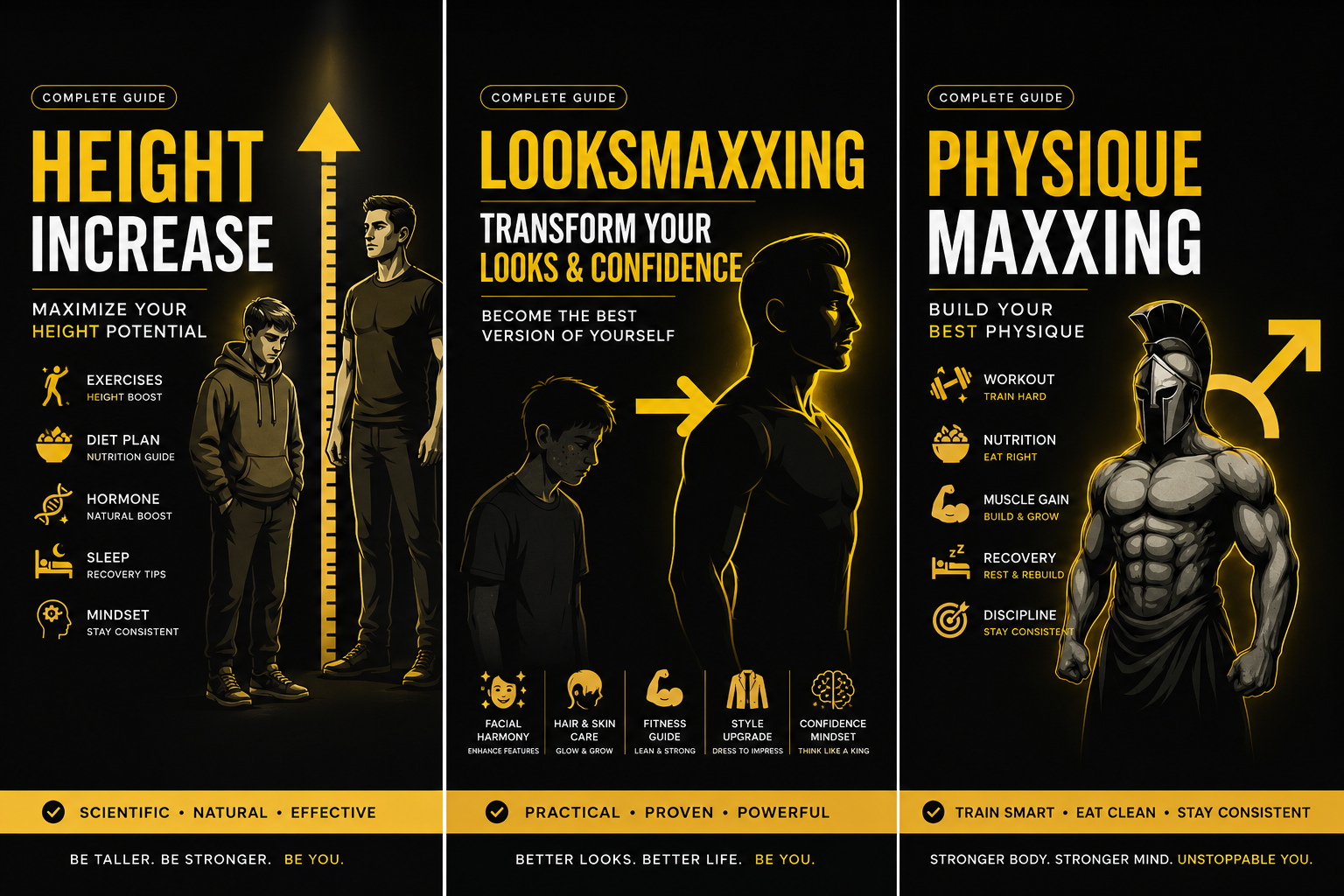 Height+Looks+Physique-Maxxing Blueprints! (Personal experience)